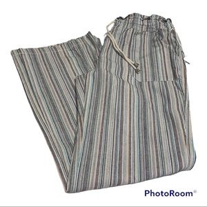 Wide Leg Linen Pants